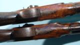 RARE PAIR OF JOHN MANTON & SON PERCUSSION OFFICER’S DUELLING OR DUELING PISTOLS SERIAL NUMBER 10904, CIRCA 1840. - 10 of 13