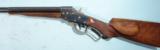 VERY RARE BULLARD SINGLE SHOT .40-90 SHARPS CAL. LARGE FRAME OFF-HAND TAKE DOWN RIFLE CIRCA 1888. - 6 of 12