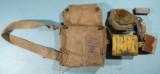 U.S. 26TH INFANTRY YANKEE DIVISION M1917 DOUGHBOY AEF WW1 OR WWI CEM OR SBR GAS MASK & CARRYING BAG.
- 1 of 5
