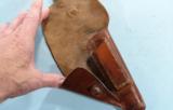 WWII OR WW2 WALTHER PPK HOLSTER OR OTHER MEDIUM AUTOMATIC WITH MAG POUCH.
- 3 of 3