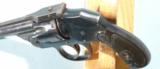 IVER JOHNSON SAFETY HAMMERLESS AUTOMATIC 2ND MODEL 2ND TYPE .38S&W REVOLVER, CIRCA 1895. - 5 of 5