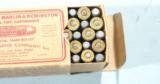 VINTAGE BOX OF REMINGTON U.M.C. OILPROOF .32 WINCHESTER (.32WCF) REMINGTON & MARLIN CARTRIDGES, (43CT). - 5 of 5