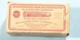 VINTAGE BOX OF REMINGTON U.M.C. OILPROOF .32 WINCHESTER (.32WCF) REMINGTON & MARLIN CARTRIDGES, (43CT). - 2 of 5