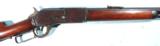 SUPERIOR WINCHESTER MODEL 1876 OCTAGON .40-60 W.C.F. CAL RIFLE CA. 1887 W/FACTORY LETTER. - 3 of 16