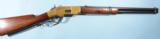 SCARCE WINCHESTER MODEL 1866 YELLOW BOY .44 HENRY RF CAL. SADDLE RING CARBINE CIRCA 1874.- 1 of 8