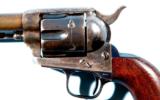 SUPERB EARLY COLT SINGLE ACTION ARMY 7 ½” BLACK POWDER .45 CAL. REVOLVER W/FACTORY LETTER-1876 SHIP DATE. - 3 of 12