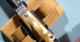 VERY RARE FACTORY ORIGINAL CASED COLT MODEL 1849 POCKET REVOLVER TWO BARREL SET CIRCA 1862.
- 6 of 10