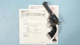 SUPERIOR COLT .38-40 SINGLE ACTION 4 ¾” REVOLVER CA. 1925 WITH TUCSON, AZ. FACTORY LETTER. - 1 of 11