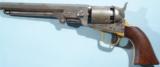 CIVIL WAR COLT U.S. MODEL 1851 NAVY REVOLVER. - 1 of 7