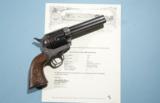 COLT SINGLE ACTION ARMY BLACK POWDER .45 LC CAL. 4 ¾” REVOLVER J.P. LOWER, DENVER , CO. 1890 FACTORY LETTER. - 2 of 13
