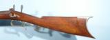 VERY FINE OHIO PERCUSSION HALF STOCK RIFLE BY MICHAEL POWERS OF CLEVELAND CIRCA 1850’S. - 6 of 11