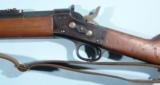 REMINGTON RIDER ARGENTINE MODEL 1878 ROLLING BLOCK .43 SPANISH CAL. INFANTRY RIFLE. - 9 of 9