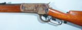 BRILLIANT COLOR CASE HARDENED WINCHESTER MODEL 1886 SPECIAL ORDER .45-90 W.C.F. CAL. RIFLE CIRCA 1895 WITH FACTORY LETTER.- 2 of 13