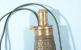 LARGE SIZE CAPEWELL COPPER SPORTING POWDER FLASK WITH ORIGINAL GREEN TASSLE CORD.
- 4 of 6
