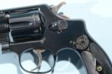 SMITH & WESSON MODEL I HAND EJECTOR 1903 FIFTH CHANGE .32 S&W CAL. 3 ¼” REVOLVER CA. 1915. - 5 of 6
