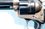 COLT BISLEY SINGLE ACTION .45 LONG COLT CALIBER 7 ½” REVOLVER CIRCA 1909 WITH FACTORY LETTER. - 3 of 11