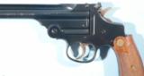 NEAR MINT SMITH & WESSON PERFECTED 3RD MODEL .22 LR CAL. 10” SINGLE SHOT TARGET PISTOL CIRCA 1910. - 3 of 9