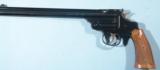 NEAR MINT SMITH & WESSON PERFECTED 3RD MODEL .22 LR CAL. 10” SINGLE SHOT TARGET PISTOL CIRCA 1910. - 2 of 9