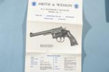 SMITH & WESSON K-22 MASTERPIECE 6” REVOLVER CIRCA 1958 IN ORIGINAL BOX. - 3 of 9
