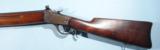 EXCELLENT WINCHESTER U.S. 1885 LOW WALL .22 SHORT CAL WINDER MUSKET CA. 1918.
- 6 of 8