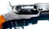 RARE NEAR MINT CASED FACTORY ENGRAVED LONDON PISTOL COMPANY SERIES II PERCUSSION .31 CAL. POCKET REVOLVER CA. 1860.
- 7 of 13