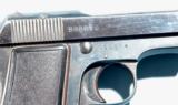 WWII OR WW2 BERETTA MODEL 1934 OR M1934 .380ACP ITALIAN ROYAL ARMY PISTOL.- 5 of 6