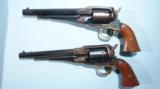 RARE CIVIL WAR ERA CASED PAIR OF CONSECUTIVELY NUMBERED REMINGTON U.S. NEW MODEL .44 CAL. ARMY REVOLVERS CIRCA 1863-4.
- 8 of 12