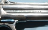RARE REMINGTON 1ST MODEL .41RF CAL. FACTORY SILVER PLATED DOUBLE DERRINGER CA. 1866. - 5 of 9