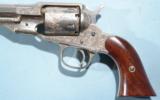 CASED MINT REMINGTON FACTORY ENGRAVED NEW MODEL POLICE CONVERSION .38 RF CAL. REVOLVER CA. 1871-2. - 7 of 12
