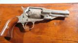 CASED MINT REMINGTON FACTORY ENGRAVED NEW MODEL POLICE CONVERSION .38 RF CAL. REVOLVER CA. 1871-2. - 3 of 12