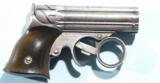 FINE EARLY REMINGTON .22RF CAL. ZIG-ZAG PEPPERBOX DERRINGER CA. 1861.- 1 of 8