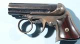 EXCEPTIONAL REMINGTON-ELLIOT .22 RF CAL. RING TRIGGER PEPPERBOX CA. 1860’S.
- 2 of 7