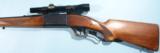 EXCELLENT SAVAGE MODEL 99 STANDARD .300SAVAGE LEVER ACTION RIFLE WITH PERIOD SCOPE, CIRCA 1950'S. - 4 of 8