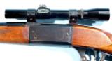 EXCELLENT SAVAGE MODEL 99 STANDARD .300SAVAGE LEVER ACTION RIFLE WITH PERIOD SCOPE, CIRCA 1950'S. - 5 of 8