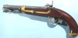 FIRST YEAR H. ASTON U.S. MODEL 1842 PERCUSSION PISTOL DATED 1846 (MEXICAN WAR).
- 2 of 8