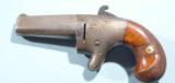 EXCELLENT NATIONAL ARMS CO. #2 SINGLE SHOT .41RF CAL. DERRINGER CA. 1860’S. - 2 of 6