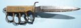 ORIGINAL WWI OR WW1 & WW2 PARATROOPER L.F. & CO. MARK 1 OR MARK I TRENCH KNIFE.
- 1 of 6