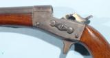 VERY RARE REMINGTON COMMERCIAL OLD MODEL 1866 ROLLING BLOCK .50RF CAL. SINGLE SHOT PISTOL CA. LATE 1870’S. - 3 of 9