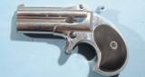 NEAR MINT REMINGTON ARMS CO. 3rd VARIATION .41 RF CAL. O/U DOUBLE DERINGER CA. 1880’S.
- 1 of 7