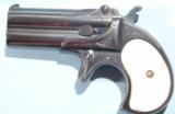 ENGRAVED REMINGTON ARMS-U.M.C. CO. O/U .41RF CAL. DOUBLE DERRINGER CA. 1910.- 2 of 8