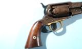 SCARCE CIVIL WAR REMINGTON U.S. MARTIAL .36 CAL. OLD MODEL 1861 ARMY-NAVY REVOLVER CA. 1862.- 8 of 8