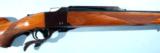 1ST YEAR 1967 RUGER NO. 1 OR #1 .222REM SINGLE SHOT FALLING BLOCK 22" RIFLE. - 2 of 7