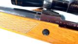 LIKE NEW SAKO MODEL L61R FINNBEAR 7MM MAGNUM BOLT ACTION RIFLE WITH LEUPOLD VARI-X 3x9 SCOPE. - 5 of 8