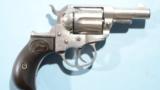 EXCELLENT EARLY COLT MODEL 1877 D.A. THUNDERER .41 CAL. 2 ½” REVOLVER CA. 1884.
- 2 of 7