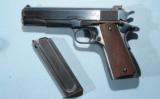 PRE WAR COLT U.S. GOVT. INSPECTED SERVICE MODEL ACE .22LR CAL. SEMI-AUTO PISTOL CA. 1940.- 1 of 8