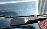 PRE WAR COLT U.S. GOVT. INSPECTED SERVICE MODEL ACE .22LR CAL. SEMI-AUTO PISTOL CA. 1940.- 8 of 8