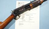 EXCELLENT COLT LIGHTNING .38-40 CAL. OCTAGON 26” RIFLE CIRCA 1891 WITH FACTORY LETTER. - 1 of 10