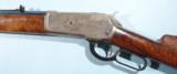 FINE WINCHESTER MODEL 1886 SPECIAL ORDER .38-56 W.C.F. CAL. OCTAGON RIFLE CA. 1891. - 7 of 11