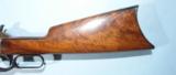 FINE WINCHESTER MODEL 1886 SPECIAL ORDER .38-56 W.C.F. CAL. OCTAGON RIFLE CA. 1891. - 6 of 11