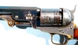 EXCELLENT CIVIL WAR METROPOLITAN .36 CAL. PERCUSSION NAVY REVOLVER CA. 1864. - 3 of 8